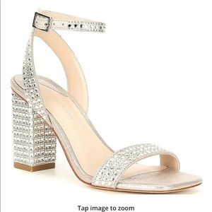 Antonio Melani Marryanna Rhinestone Heels Size 8